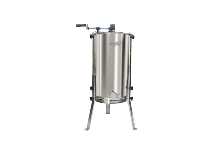 OZ ARMOUR 2 Frames Manual Honey Extractor Full SS 304 Food Grade Stainless Steel