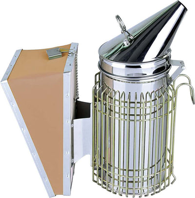 Stainless Steel Beekeeper’s Smoker with Hook