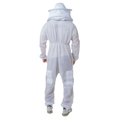 OZ ARMOUR 3 Layer Mesh Ventilated Beekeeping Suit With Round Brim Hat