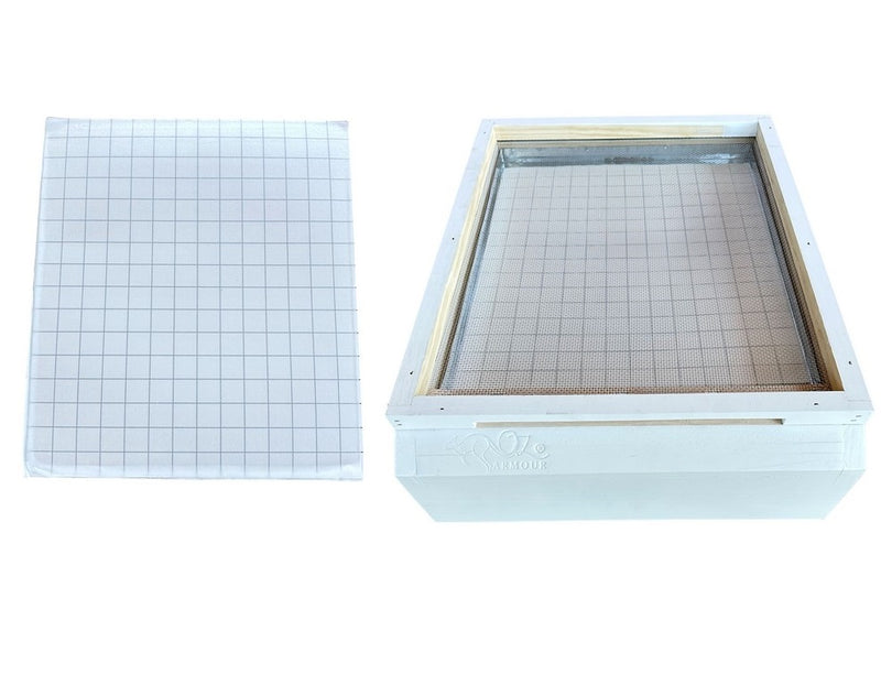 Varroa Sticky Board - Essential tool for monitoring and managing Varroa mite infestations in beehives.