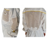 POLY COTTON SEMI VENTILATED BEEKEEPING SUIT WITH FENCING VEIL