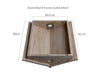 Gabled/Pigeon Roof/Lid Telescopic With Ventilation