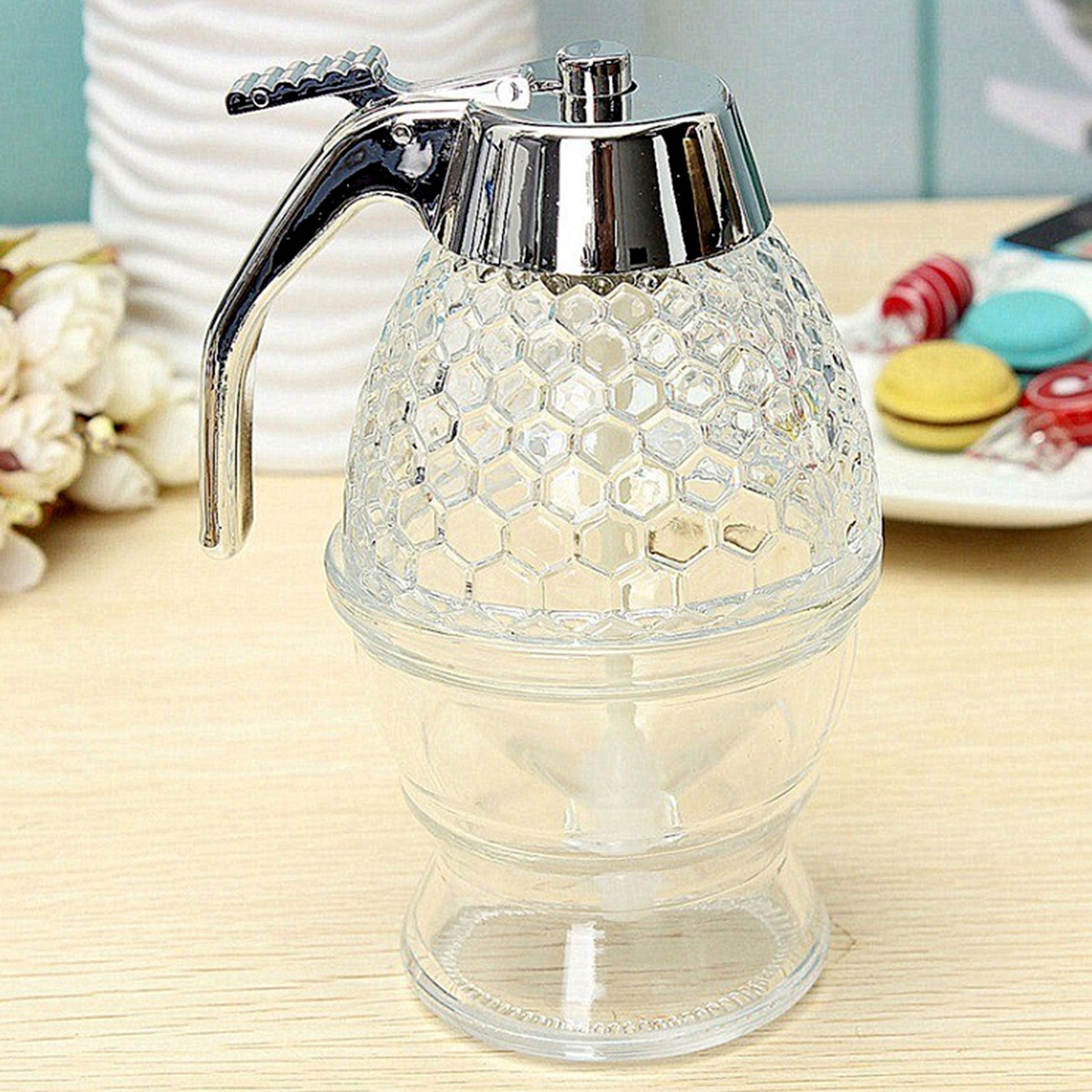 Honey Syrup Dispenser Pot - Convenient Kitchen Tool