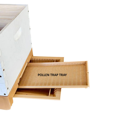 Mesh Bottom Board for Standard 10 Frames Box with Varroa Pest Control & Pollen Trap