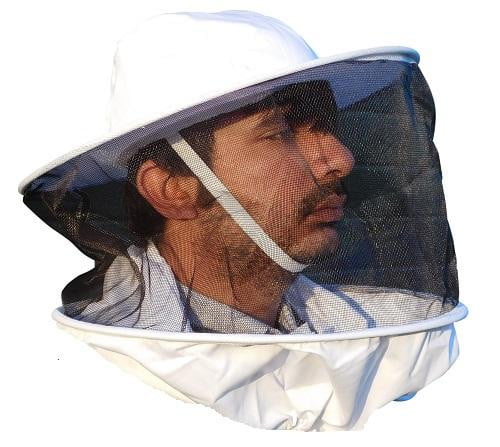 OZ ARMOUR 3 Layer Mesh Ventilated Beekeeping Jacket With Round Hat Veil,Beekeeping,beekeeping gear,oz armour