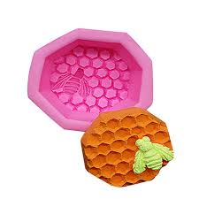 Silicone Candle/Bath Bomb Mould Honeybee Shape