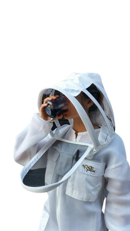 Beekeeping Suit Ventilated Super Cool Air Mesh With Fencing Veil