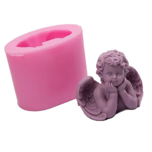 Candle Mould Cherub Shape