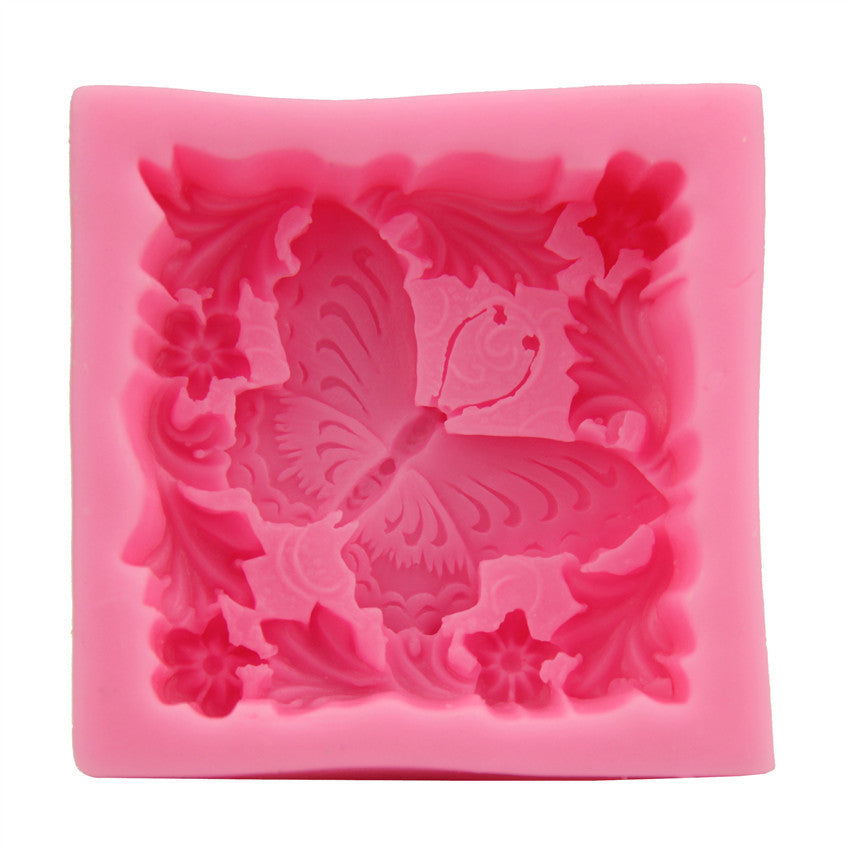 Silicone Candle/Bath Bomb Mould Butterfly