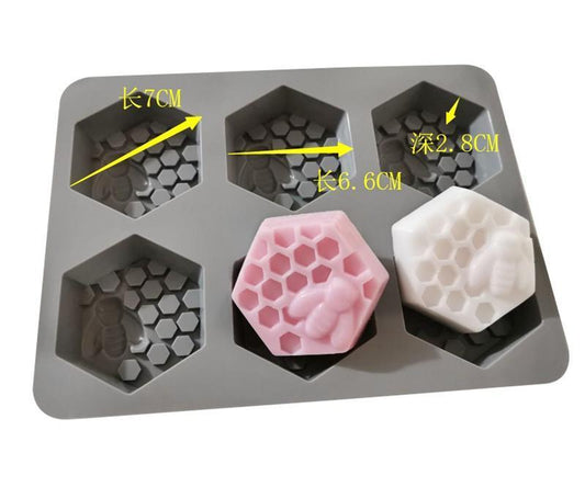 Honeycomb Pattern Candle Moulds