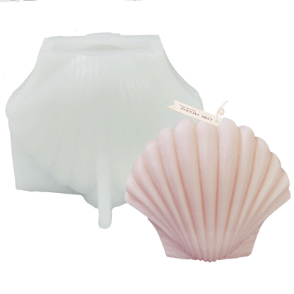 Seashell Silicon Candle Mould