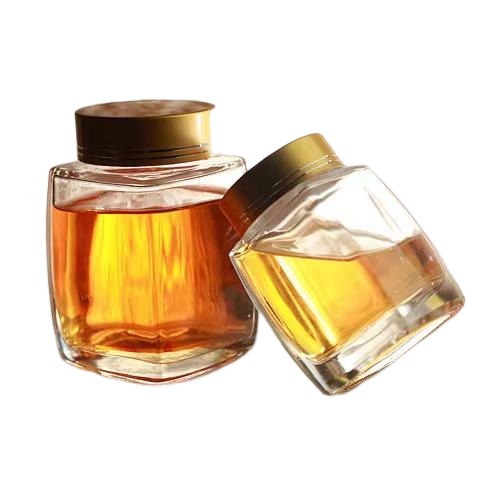 PREMIUM QUALITY SQUARE GLASS JARS 180 ML,  square glass jars, premium quality jars, 180ml glass jars, food grade containers, resealable lids, gold lids, kitchen storage jars, gift jars, decorative jars, jar packaging, jar with lids, elegant jars, gifting jars, glass containers