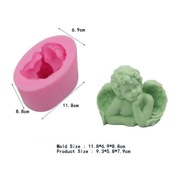 Candle Mould Cherub Shape