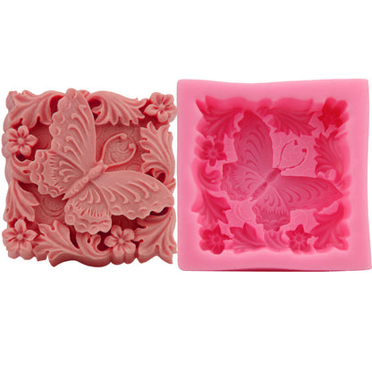 Silicone Candle/Bath bomb Mould Butterfly