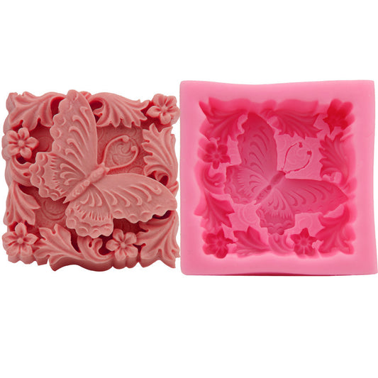 Silicone Candle/Bath bomb Mould Butterfly