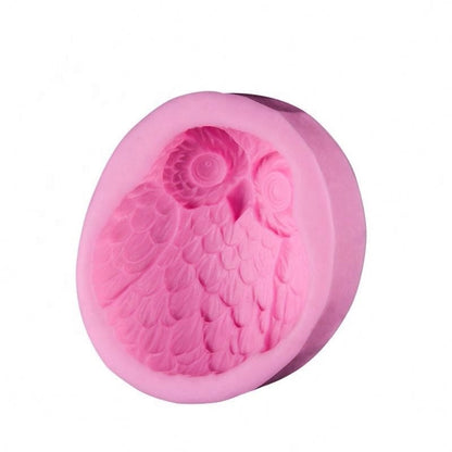 Silicone Candle/Bath Bomb Mould 3D Owl