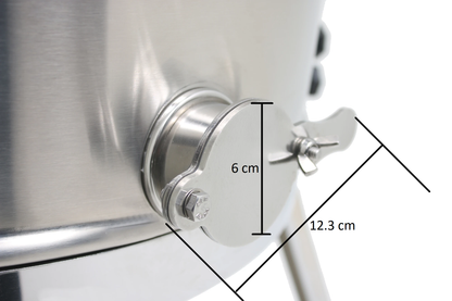 OZ ARMOUR 3 Frames Electric 220V & 12V Battery Operated Honey Extractor - Beekeeping Gear