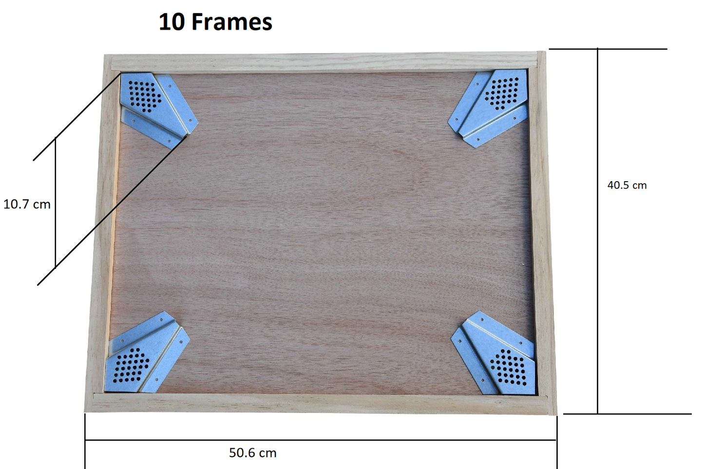 8/10 Frame Clearer Board with Bee Escape - Beekeeping Gear