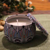 Lavender Scented Candle Pot